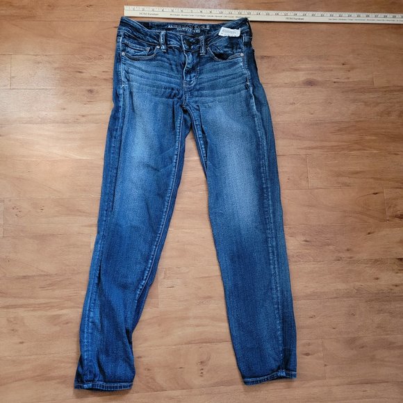 American Eagle Skinny Jeans Size 4 - Picture 6 of 10